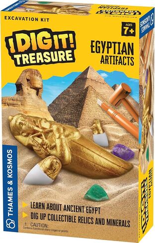 Thames & Kosmos 657550 I Dig It! Dinos 3D T. Rex Excavation | Science Kit | 3D Tyrannosaurus Rex Dinosaur Skeleton | Paleontology | Dinosaur Toy | Oppenheim Toy Portfolio Platinum Award Winner in Kuwait