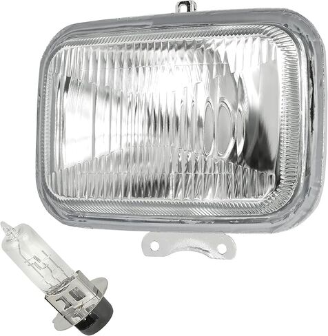 Caltric Headlight with Bulb Compatible with Honda XR400R XR 400R 1996-2004 / XR650R XR 650R 2000 2001-2007 in Kuwait