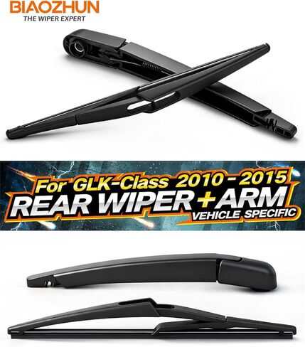 Rear Wiper Arm Blade Assembly, Replacement for Mercedes-Benz GLK-Class 2010–2015 (GLK250, GLK350) | Back Windshield Wiper Blade Arm Set, With Rear Window Wiper Arm Nut Cap Cover Accessories in Saudi Arabia