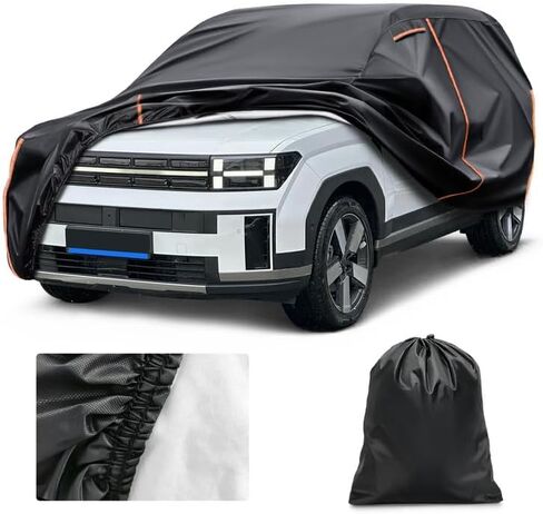 Truck Cover Custom Fit for Toyota Tacoma 2023-2026, Waterproof PEVA with Cotton Lining, All Weather Sun Rain UV Dust Snow Protection,Pickup Cover with Door Zipper in Saudi Arabia