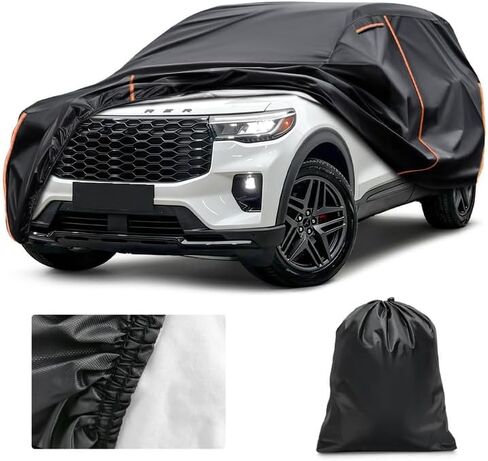 Truck Cover Custom Fit for Toyota Tacoma 2023-2026, Waterproof PEVA with Cotton Lining, All Weather Sun Rain UV Dust Snow Protection,Pickup Cover with Door Zipper in Saudi Arabia