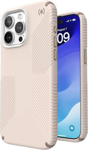 Speck Blue iPhone 16 Pro Case - Slim Phone Case iPhone 16 Pro - iPhone 16 Pro Phone Case - Presidio 2 Grip - Coastal Blue/Dust Grey in Saudi Arabia