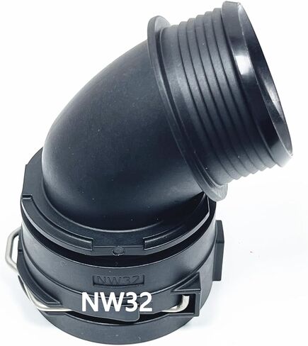 NW32 Coolant Hose Connector,Engine Heater Hose Assembly Fittings for BMW,Audi,VW,Chevrolet,Mercedes-Benz,Land Rover,Porsche,Volvo,Buick,Hose-Radiator Pipe Junction Flange,1.5 Inch Tube Joint 45° Elbow in Saudi Arabia