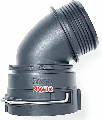NW32 Coolant Hose Connector,Engine Heater Hose Assembly Fittings for BMW,Audi,VW,Chevrolet,Mercedes-Benz,Land Rover,Porsche,Volvo,Buick,Hose-Radiator Pipe Junction Flange,1.5 Inch Tube Joint 45° Elbow in Saudi Arabia
