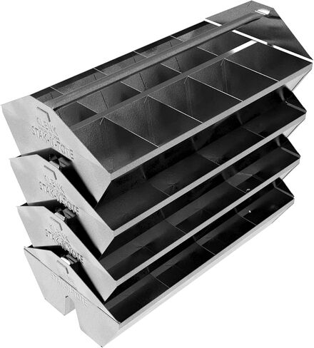 صينية حمل KLENK MB78010 Stak-N-Tote® Fittings، 8 حجرات in Kuwait