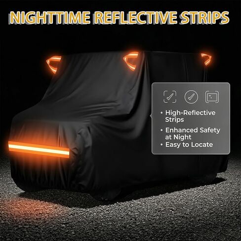 Heavy Duty UTV Cover for CF Moto UFORCE U10 Pro Highland 2026-pr, Water Resistant All-Weather Utility Vehicle Cover, Windproof Side-by-Side Cover for Outdoor Storage in Saudi Arabia
