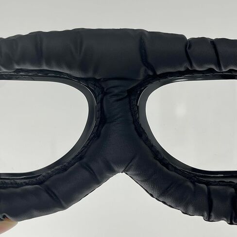 Classic Pilot Style Motorcycle Goggles - Vintage Helmet Compatible, Windproof & Dustproof Lens for Dirt Bike in Saudi Arabia