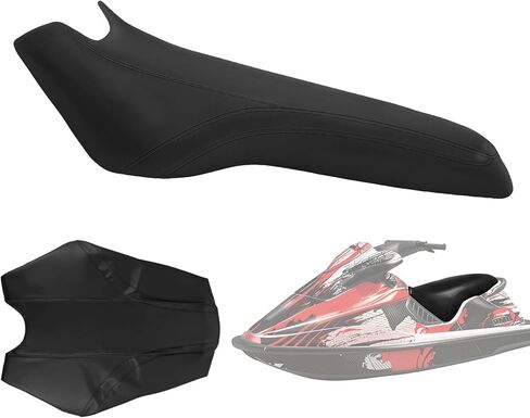 غطاء مقعد بديل لـ 2002-2009 SeaDoo GTX 4-Tec, SC, LTD/RXT, RXT-X 215 255 / Wake 155 215 / GTX DI، حماية المقعد الجلدي المناسب حسب الطلب in Kuwait