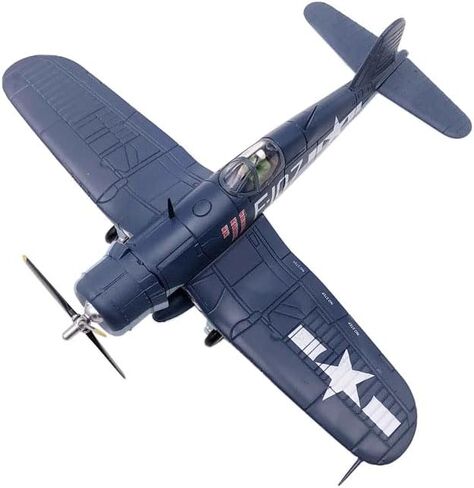 F4U-1 Pirate Fighter Jet Model, 1:72 Scale Metal Pre-Assembled Airplane, Highly Simulation Military Aircraft for Desktop Display or Decor. in Saudi Arabia