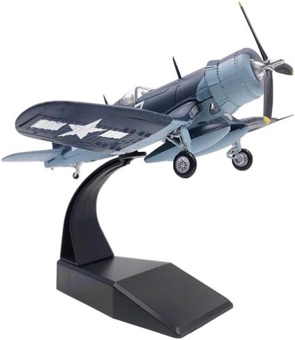 F4U-1 Pirate Fighter Jet Model, 1:72 Scale Metal Pre-Assembled Airplane, Highly Simulation Military Aircraft for Desktop Display or Decor. in Saudi Arabia