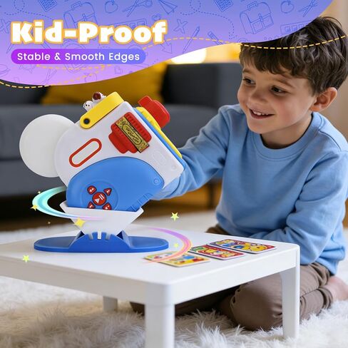 حامل جهاز عرض قابل للتعديل من COBEAR لجهاز Little Tikes Story Dream Machine، حامل حامل ثلاثي الزوايا، مناسب بشكل آمن لآلة Story Dream وكتب القصص in Kuwait