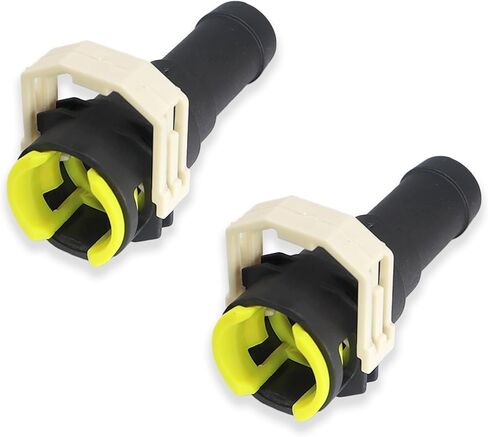 2PCS Cooling Heater Water Hose Connector D651-61-240 D65161240 Compatible with Mazda 2 DE 2007-2010 for Mazda 3 BK BL 2004-2012 for Mazda 5 CR CW 2007-2010 for Mazda 6 GG GH 2008-2012 in Saudi Arabia