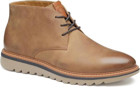 Johnston & Murphy Braydon Chukka Casual Shoes for Men – Leather Boots for Men for Office & Daily Wear in Saudi Arabia