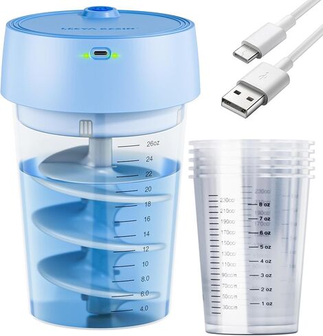 Auto Resin Mixer，Hands-Free epoxy Resin Mixer，Reduce Bubbles，Suitable for 24OZ, Resin molds, Silicone molds, and DIY Crafts in Saudi Arabia