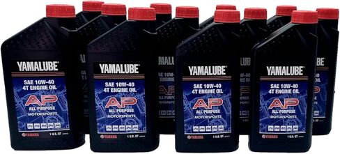 Yamaha - Yamalube - Motorcycle/ATV/UTV - Engine Oil - 1 Gallon (10W-40 - All Purpose) in Saudi Arabia