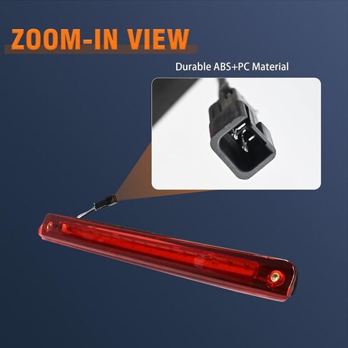 مجموعة مصابيح الفرامل الثالثة LED متوافقة مع GM U-Body Minivans 1997-2009 Venture Uplander Montana Silhouette Relay Terraza Trans Sport يستبدل 923-205 OE 10319569 15176191 15264475 5978343 in Kuwait
