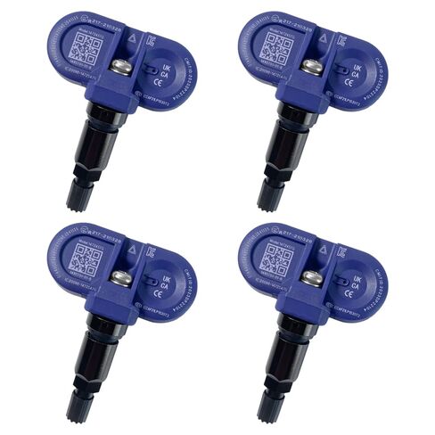 [4 عبوات] مستشعر TPMS بلوتوث لطراز Tesla 3 Y S X (2020-2025)، نظام مراقبة ضغط الإطارات المبرمج مسبقًا، استبدال مباشر من OEM 1490701-00-B 1490701-01-C، BLE عالي الدقة in Kuwait