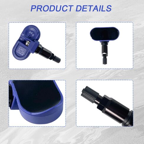 [4 عبوات] مستشعر TPMS بلوتوث لطراز Tesla 3 Y S X (2020-2025)، نظام مراقبة ضغط الإطارات المبرمج مسبقًا، استبدال مباشر من OEM 1490701-00-B 1490701-01-C، BLE عالي الدقة in Kuwait
