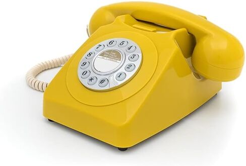 هاتف GPO Retro GPO746DPBMS 746 بزر ضغط لسطح المكتب - الخردل in Kuwait