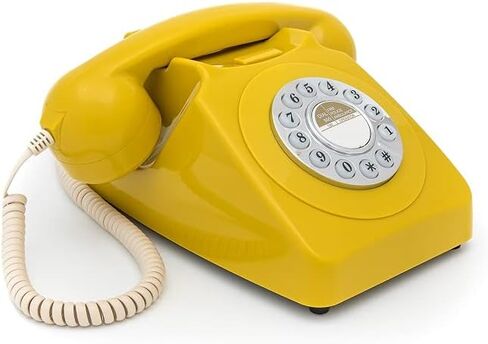 هاتف GPO Retro GPO746DPBMS 746 بزر ضغط لسطح المكتب - الخردل in Kuwait