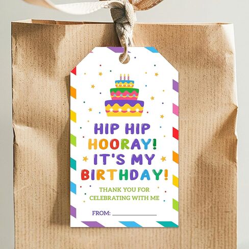 Wildflower Thank You Tags with String, 50 Pack Party Favor Tags for Wedding, Birthday, Anniversary and Gift Wrap – A06 in Kuwait