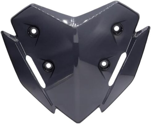Motorcycle Windshield Visor Windscreen Wind Deflector 1PC Compatible with XMAX125 XMAX250 XMAX300 2023 Transparent Black Grey(Transparent) in Saudi Arabia