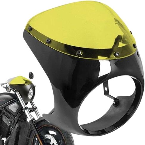 Motorbike Contrasting Color Windscreen Compatible with Motorcycle Windshield Fairing Protector Universal in Saudi Arabia