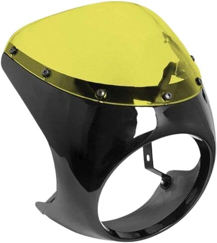 Motorbike Contrasting Color Windscreen Compatible with Motorcycle Windshield Fairing Protector Universal in Saudi Arabia
