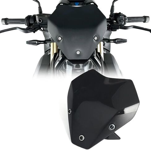 الزجاج الأمامي المفسد متوافق مع S1000R رمادي دخاني وأسود in Kuwait