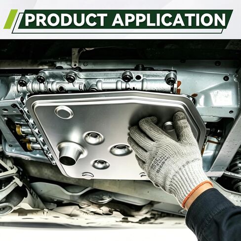 مجموعة حشية وعاء زيت فلتر ناقل الحركة من YEEDO مناسبة لسيارة Ford Expedition F150 F250/F350 Super Duty Mustang، لسيارة Lincoln Navigator يستبدل FT-188، BL3Z-7A098-A in Kuwait