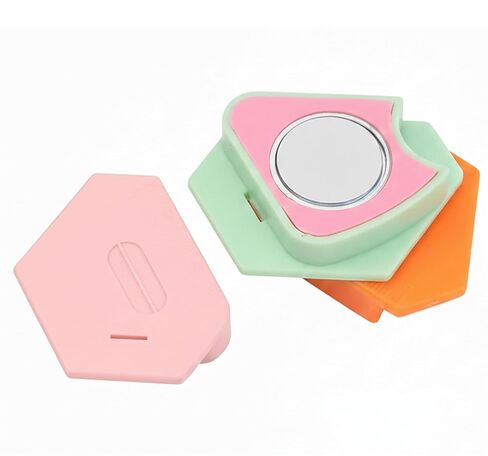 3PCS Magnetic Seam Guide for Sewing Machine, Plastic Fabric Edge Gauge Tools, Pastel Colors, Hexagon Shape for Quilting, Stitching, Craft and DIY Sewing Projects in Saudi Arabia