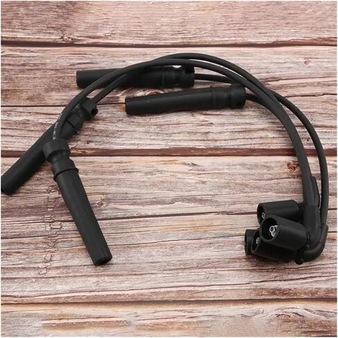 H5-4Pcs سلك توصيل شرارة متوافق مع Excelle 1.6 Aveo Cruze KALOS REZZO DAEWOO LANOS Nubira 96497773 in Kuwait