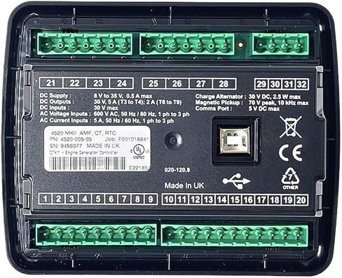 DSE4520MKII وحدة التحكم في فشل التيار الكهربائي التلقائي وحدة تحكم مولد الديزل in Kuwait