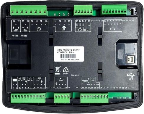 DSE7210 AMF السيارات وقف وحدة تحكم بالمولد لوحة التحكم وحدة قطع غيار مولد الديزل DSE 7210 in Kuwait