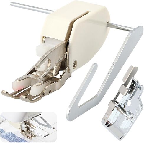 Open Toe Walking Foot W/Guide for Brother Sewing Machine Quilting,Sewing Presser Foot Stitch Through Multiple Layers and Match Prints Fits for Janome,Singer Sewing Machines in Saudi Arabia