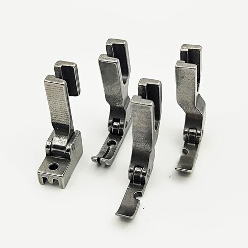 4PCS All Steel Different Zipper Presser Foot P36N+P36LN+P363+S518N for Industrial Single Sewing Machines in Saudi Arabia