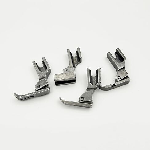 4PCS All Steel Different Zipper Presser Foot P36N+P36LN+P363+S518N for Industrial Single Sewing Machines in Saudi Arabia