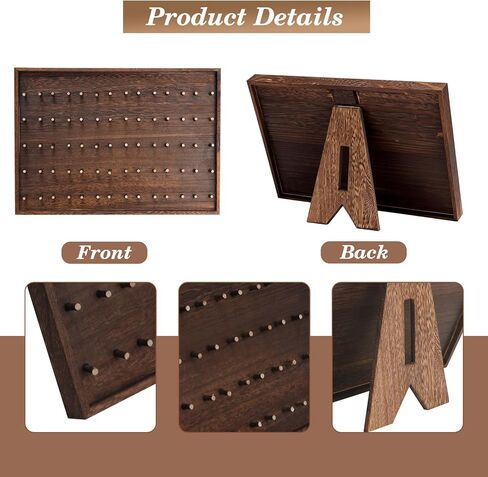 Wood Challenge Coin Display Case - 5-Tier Military Coin Holder Rack Organizes and Protects 65 Coins, Collector's Wooden Stand for Showcasing Challenge, Military, War and Commemorative Coins in Saudi Arabia