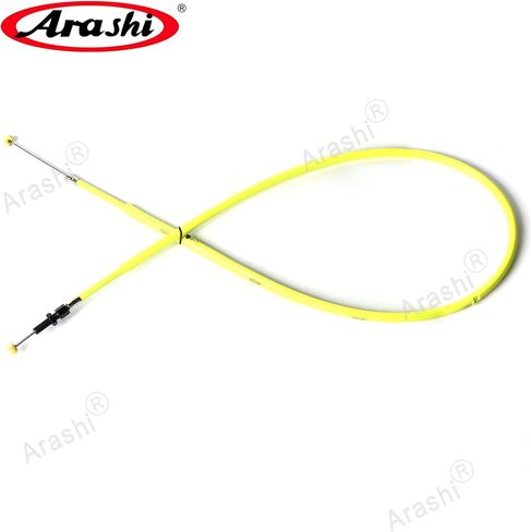 Arashi Clutch Cable for Suzuki GSXR 600 750 2011-2024 L1-L9, Stainless Wire Line and Rubber Motorcycle Replacement Accessories Parts Yellow in Saudi Arabia