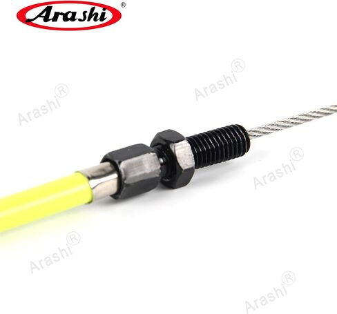 Arashi Clutch Cable for Suzuki GSXR 600 750 2011-2024 L1-L9, Stainless Wire Line and Rubber Motorcycle Replacement Accessories Parts Yellow in Saudi Arabia