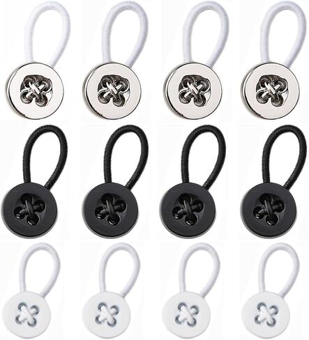 8PCS Collar Extenders For women & Mens Shirts,20L Alloy Button Extender For Dress Shirts Neck Collar Cuffs in Saudi Arabia