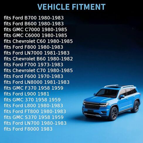مجموعة أسطوانات عجلة الفرامل الأمامية السفلية 2 × تناسب شيفروليه C60، C70، P40، B60 1980 1981 1982 تناسب Ford B600 1980 1981 1982 1983 استبدال C4TZ2221C، 3004690 in Kuwait