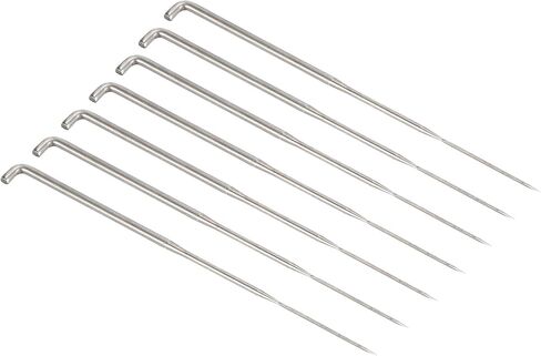 Omabeta Wool Felt Needles with Pockets, Strong Needles for Embroidery Kit, 7pcs Replacement for Poke Making Trim Household in Kuwait