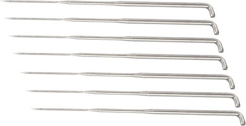 Omabeta Wool Felt Needles with Pockets, Strong Needles for Embroidery Kit, 7pcs Replacement for Poke Making Trim Household in Kuwait