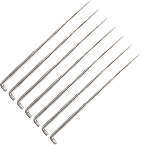 Omabeta Wool Felt Needles with Pockets, Strong Needles for Embroidery Kit, 7pcs Replacement for Poke Making Trim Household in Kuwait