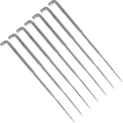 Omabeta Wool Felt Needles with Pockets, Strong Needles for Embroidery Kit, 7pcs Replacement for Poke Making Trim Household in Kuwait