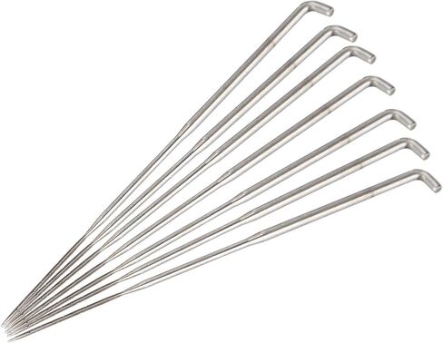 Omabeta Wool Felt Needles with Pockets, Strong Needles for Embroidery Kit, 7pcs Replacement for Poke Making Trim Household in Kuwait