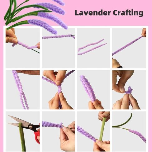 zoqdtu Bulk Pipe Cleaners 500 Pack, Pipe Cleaners Craft & Flower Kits, 13 Color Chenille Stems 12" x7mm, DIY Floral Craft Supplies for Adults Teens Ages 14+ in Saudi Arabia