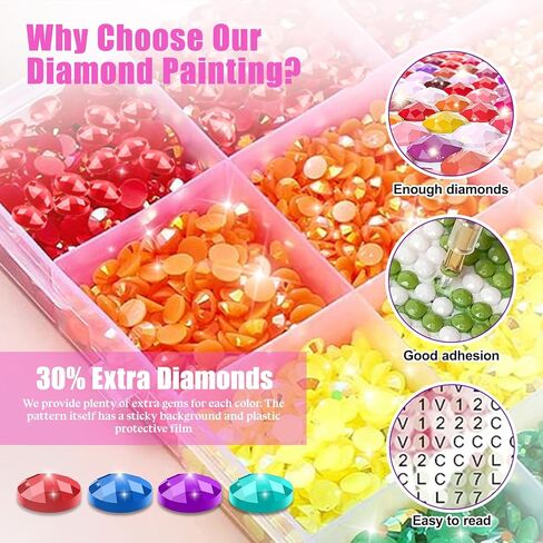 Cheetah Diamond Art Kits for Adults, 5D Leopard DIY Diamond Painting Kits for Beginner, Diamond Dots Full Drill Crafts for Gem Art Dot Art for Adults Home Wall Decor for Teens Boys Girls 12x16 inch in Saudi Arabia