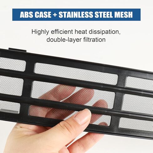 Front Grill Mesh Insert Compatible with Toyota RAV4 2019-2025 Accessories, Not Fit for Adventure and TRD Off-Road Models, Air Inlet Vent Grill Cover for Toyota RAV4 Accessories in Saudi Arabia